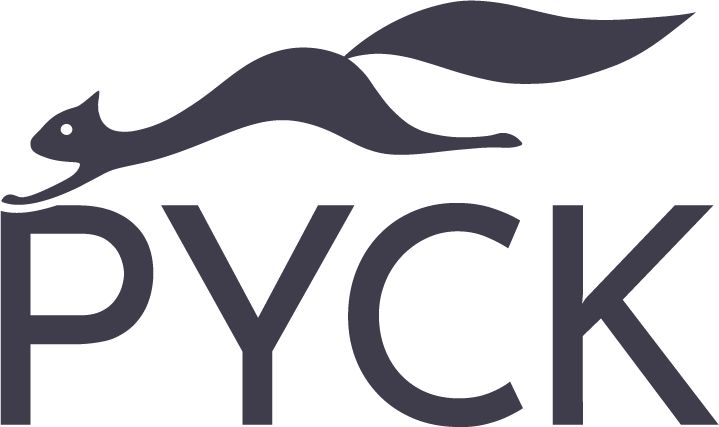 PYCK Logo dark aubergine